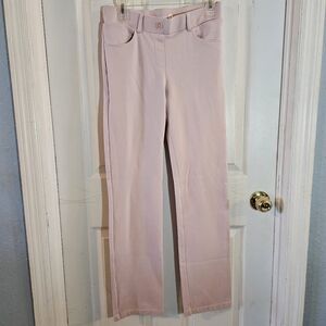 Women's Light Pink Straight Leg Pants
